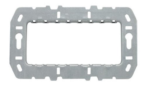 Суппорт ABB Niessen Zenit 1-м. 3 мод. без монтажных лапок N2473.9 фото Суппорт ABB Niessen Zenit 1-м. 3 мод. без монтажных лапок N2473.9 картинка